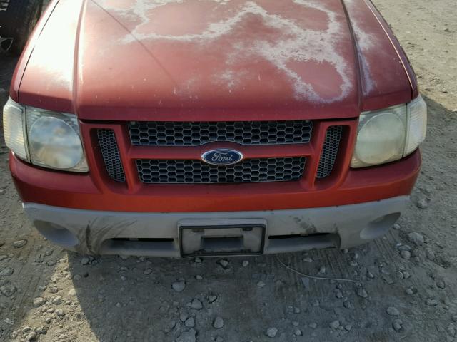 1FMYU60E61UA10107 - 2001 FORD EXPLORER S RED photo 9