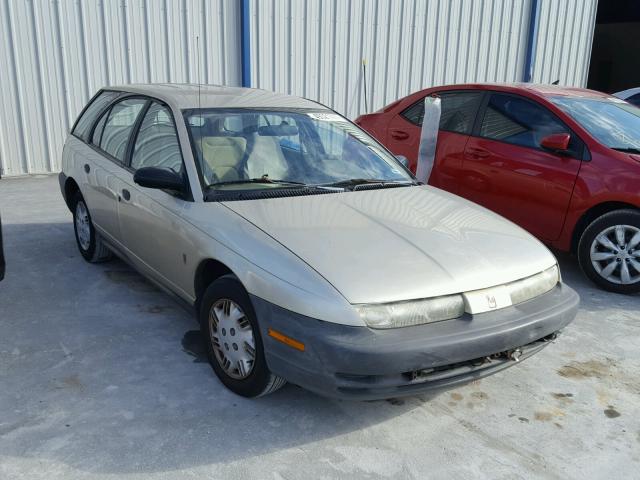 1G8ZH8287XZ220575 - 1999 SATURN SW1 TAN photo 1