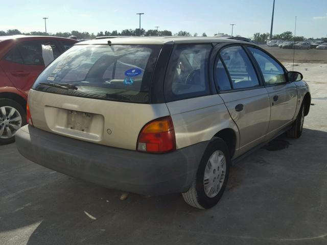 1G8ZH8287XZ220575 - 1999 SATURN SW1 TAN photo 4