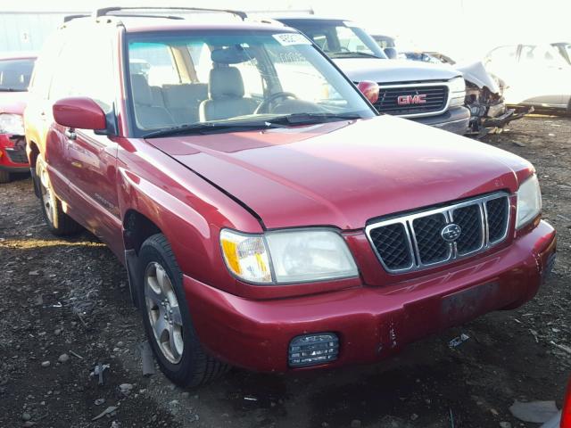 JF1SF65602H702613 - 2002 SUBARU FORESTER S 红色 照片 1