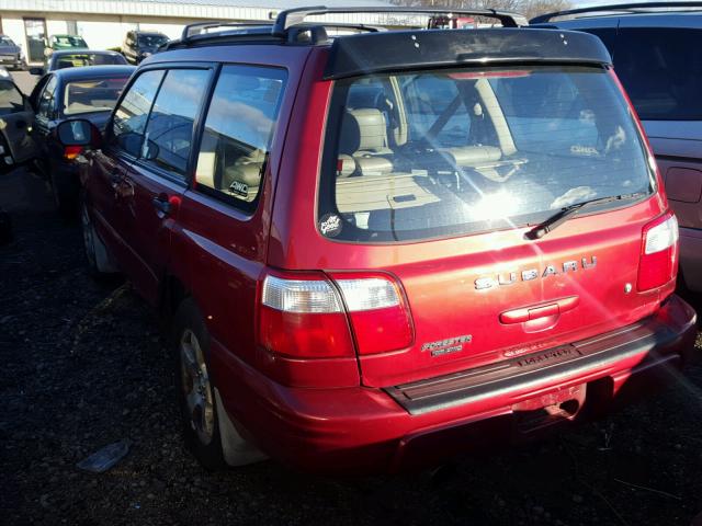 JF1SF65602H702613 - 2002 SUBARU FORESTER S 红色 照片 3