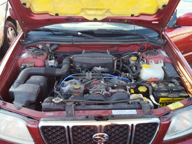 JF1SF65602H702613 - 2002 SUBARU FORESTER S 红色 照片 7