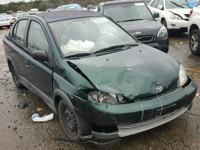 JTDBT123X10146386 - 2001 TOYOTA ECHO GREEN photo 1