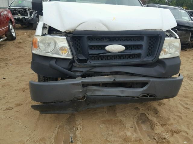 1FTRF12W97NA12450 - 2007 FORD F150 WHITE photo 9