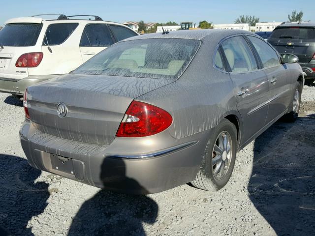 2G4WD582761268442 - 2006 BUICK LACROSSE C BROWN photo 4