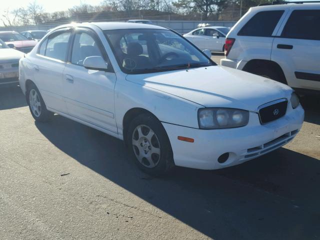 KMHDN45D81U135979 - 2001 HYUNDAI ELANTRA GL WHITE photo 1