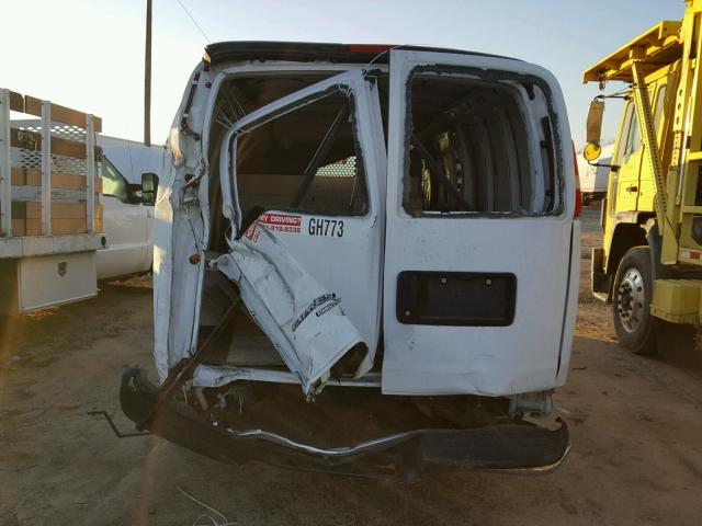 1GCZGUCA0D1148471 - 2013 CHEVROLET EXPRESS G3 WHITE photo 6