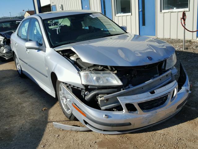 YS3FD49Y661137907 - 2006 SAAB 9-3 BASE SILVER photo 1