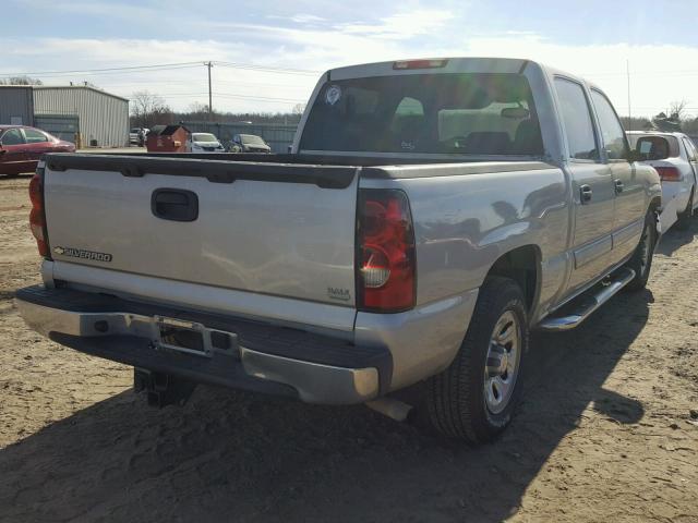 2GCEC13V171138963 - 2007 CHEVROLET SILVERADO SILVER photo 4