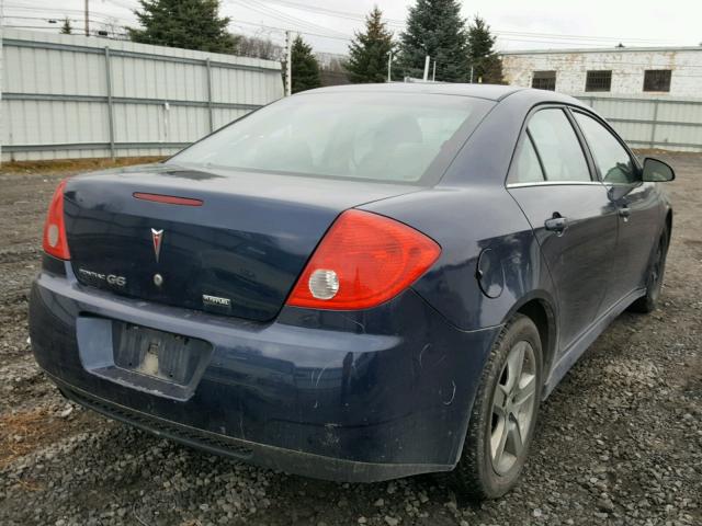 1G2ZA5E08A4100100 - 2010 PONTIAC G6 BLUE photo 4