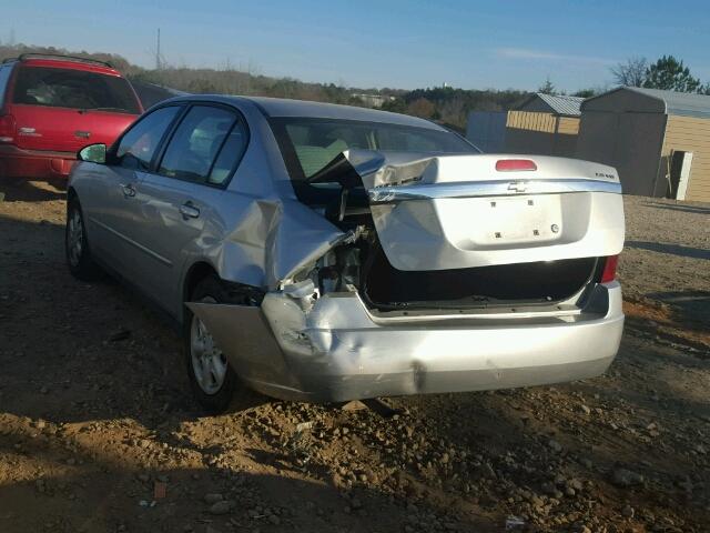 1G1ZS58NX7F299110 - 2007 CHEVROLET MALIBU LS SILVER photo 3