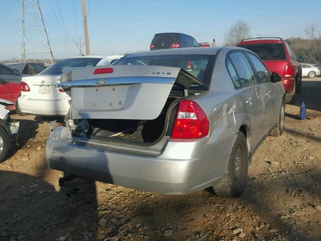 1G1ZS58NX7F299110 - 2007 CHEVROLET MALIBU LS SILVER photo 4