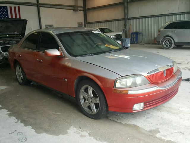 1LNHM86S32Y602048 - 2002 LINCOLN LS RED photo 1