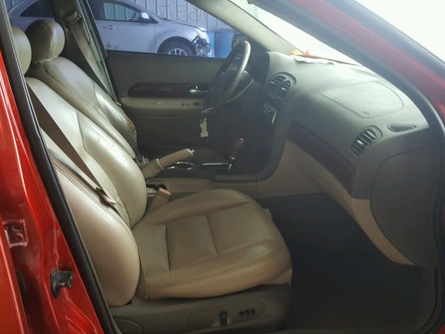 1LNHM86S32Y602048 - 2002 LINCOLN LS RED photo 5