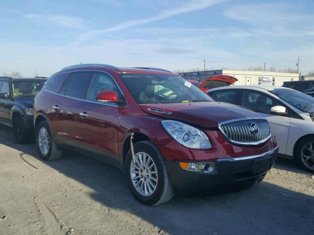 5GAKRCED0CJ184982 - 2012 BUICK ENCLAVE RED photo 1