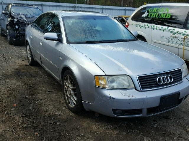 WAULD64BX2N015737 - 2002 AUDI A6 2.7T QU SILVER photo 1