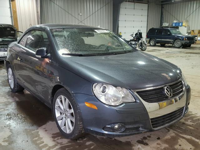 WVWBA71F18V035694 - 2008 VOLKSWAGEN EOS TURBO GRAY photo 1