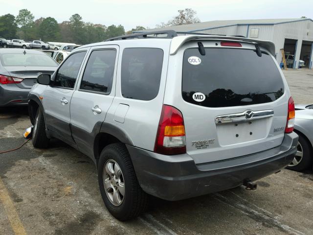 4F2YZ94133KM55143 - 2003 MAZDA TRIBUTE LX SILVER photo 3