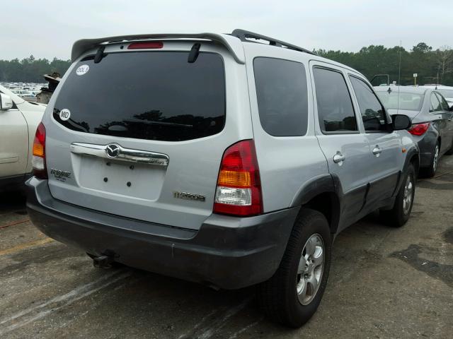 4F2YZ94133KM55143 - 2003 MAZDA TRIBUTE LX SILVER photo 4