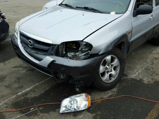 4F2YZ94133KM55143 - 2003 MAZDA TRIBUTE LX SILVER photo 9