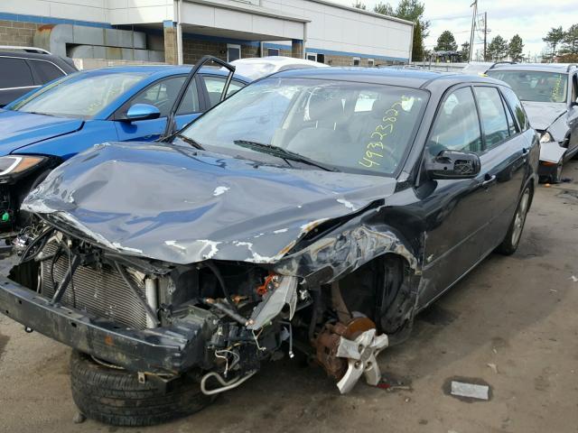 1YVHP82D145N92069 - 2004 MAZDA 6 S GRAY photo 2