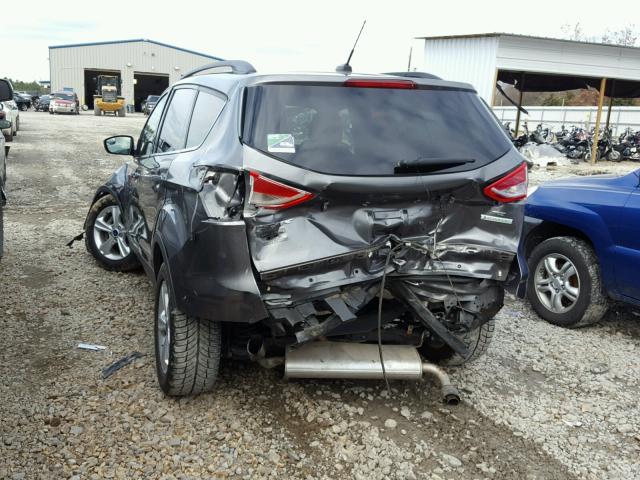 1FMCU0GX2EUA34778 - 2014 FORD ESCAPE SE GRAY photo 3