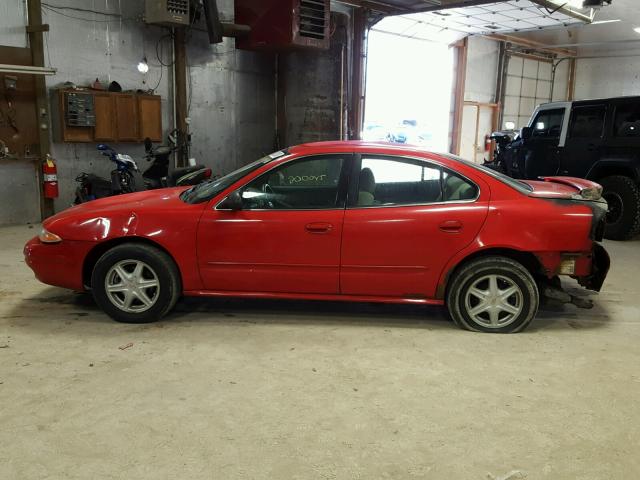 1G3NL52F33C157407 - 2003 OLDSMOBILE ALERO GL RED photo 9