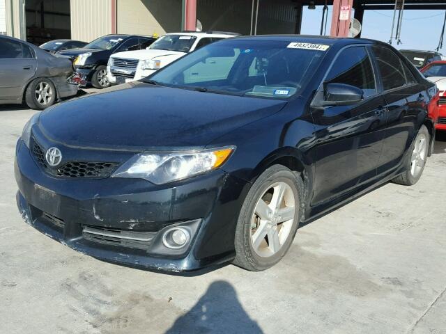 4T1BF1FK4CU189251 - 2012 TOYOTA CAMRY BASE BLUE photo 2