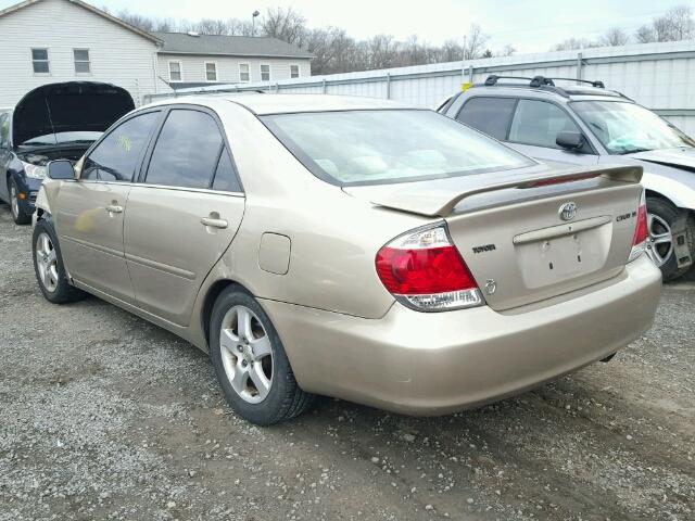 4T1BE32K35U576249 - 2005 TOYOTA CAMRY LE TAN photo 3