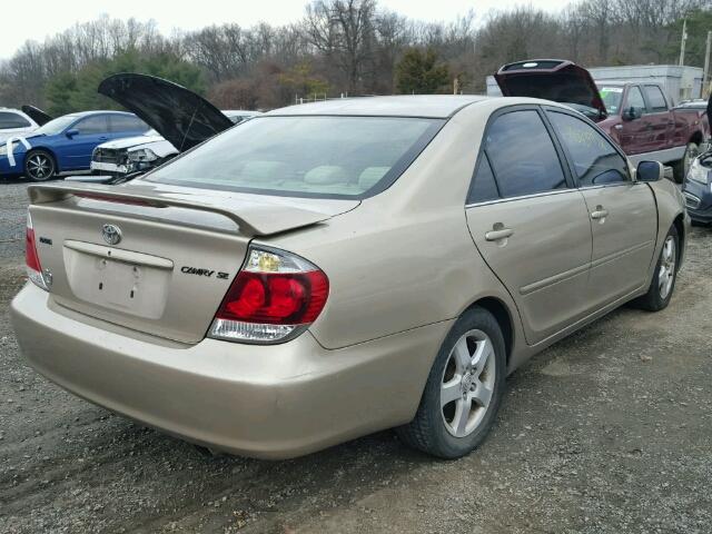 4T1BE32K35U576249 - 2005 TOYOTA CAMRY LE TAN photo 4