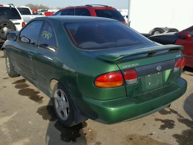 1N4BB42D0WC509027 - 1998 NISSAN 200SX SE-R GREEN photo 3