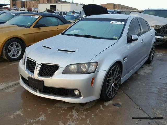 6G2EC57YX9L204281 - 2009 PONTIAC G8 GT GRAY photo 2