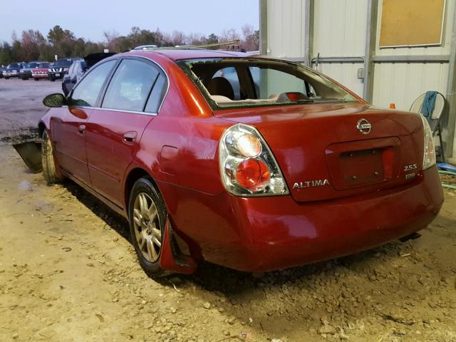 1N4AL11D56C160021 - 2006 NISSAN ALTIMA S BURGUNDY photo 3