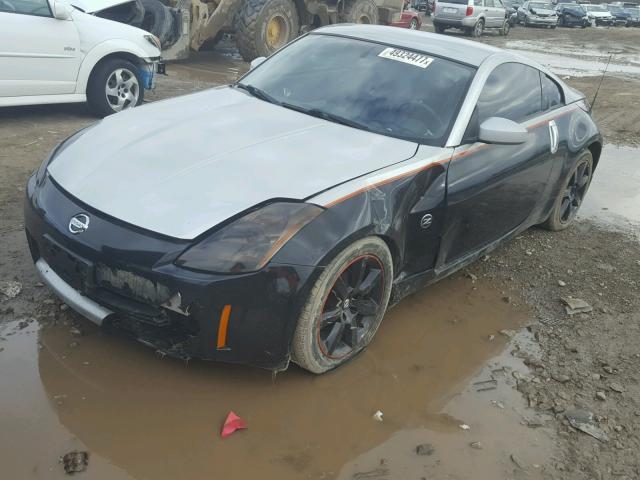 JN1AZ34EX4T062787 - 2004 NISSAN 350Z COUPE TWO TONE photo 2