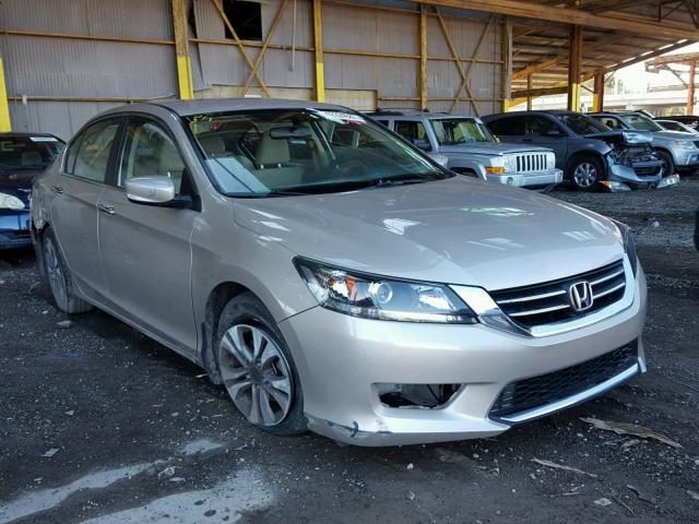 1HGCR2F38DA114569 - 2013 HONDA ACCORD LX BEIGE photo 1