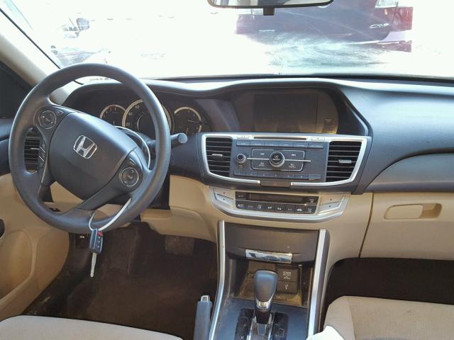 1HGCR2F38DA114569 - 2013 HONDA ACCORD LX BEIGE photo 9