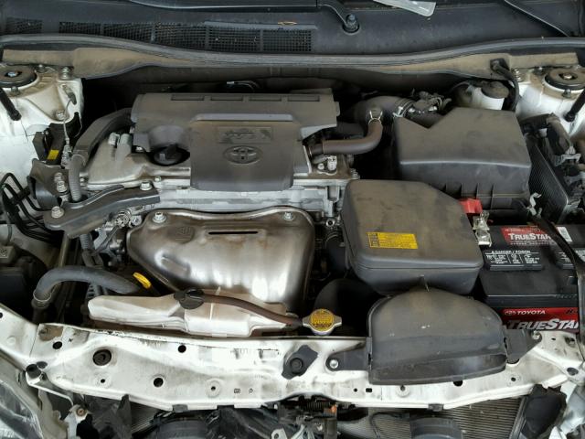 4T1BF1FK9CU148534 - 2012 TOYOTA CAMRY BASE WHITE photo 7