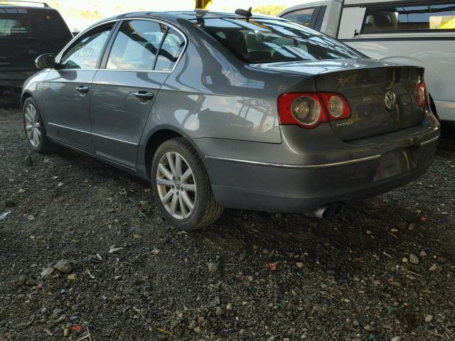 WVWEU73C36P138088 - 2006 VOLKSWAGEN PASSAT 3.6 GRAY photo 3