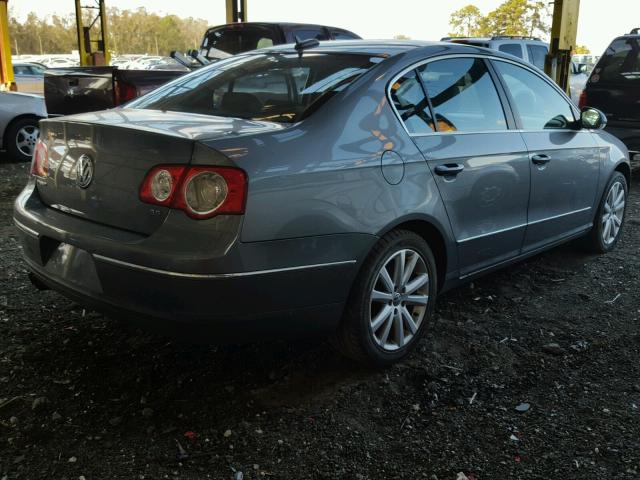 WVWEU73C36P138088 - 2006 VOLKSWAGEN PASSAT 3.6 GRAY photo 4