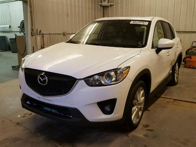 JM3KE4DY5E0354872 - 2014 MAZDA CX-5 GT WHITE photo 2