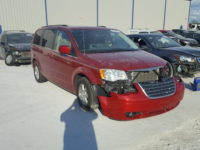 2A8HR54PX8R799292 - 2008 CHRYSLER TOWN & COU RED photo 1