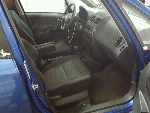 JS2YB5A32D6100211 - 2013 SUZUKI SX4 BASE BLUE photo 5