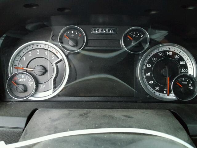 1C6RR7NM4GS144609 - 2016 RAM 1500 LARAM WHITE photo 8