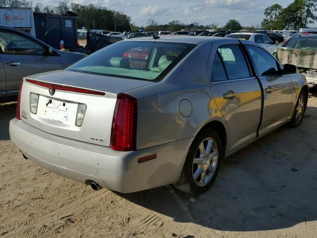 1G6DC67A650233109 - 2005 CADILLAC STS SILVER photo 4