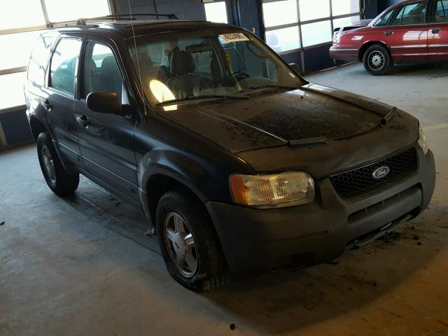 1FMYU92123KA80570 - 2003 FORD ESCAPE XLS BLACK photo 1