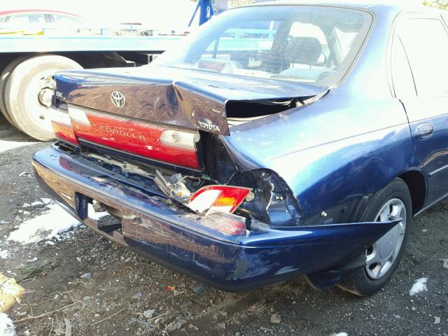 2T1BB02E6VC199659 - 1997 TOYOTA COROLLA DX BLUE photo 9