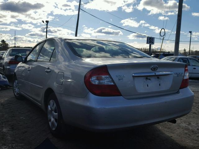 4T1BE32KX4U798074 - 2004 TOYOTA CAMRY LE SILVER photo 3