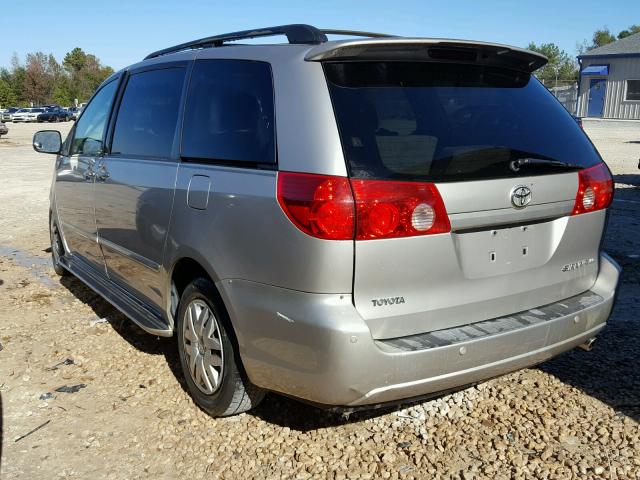 5TDZK23C27S032135 - 2007 TOYOTA SIENNA CE GRAY photo 3