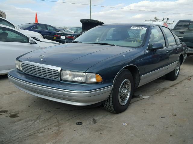 1G1BL53E4PR120614 - 1993 CHEVROLET CAPRICE CL GRAY photo 2