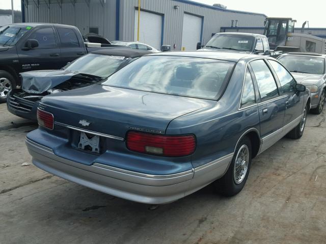 1G1BL53E4PR120614 - 1993 CHEVROLET CAPRICE CL 灰色 照片 4